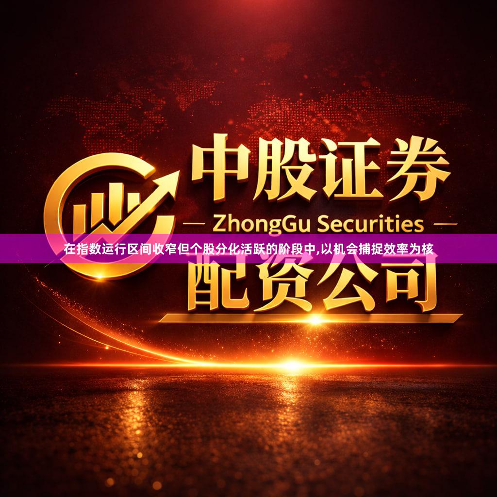 在指数运行区间收窄但个股分化活跃的阶段中,以机会捕捉效率为核