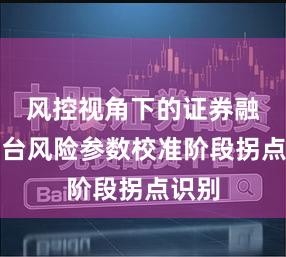 风控视角下的证券融资平台风险参数校准阶段拐点识别