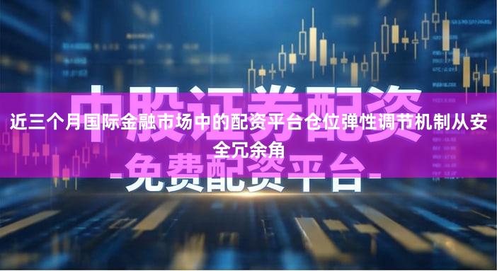 近三个月国际金融市场中的配资平台仓位弹性调节机制从安全冗余角