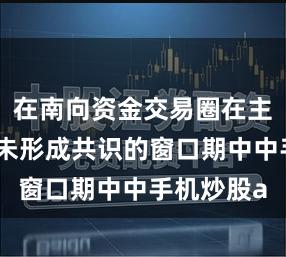 在南向资金交易圈在主线逻辑尚未形成共识的窗口期中中手机炒股a