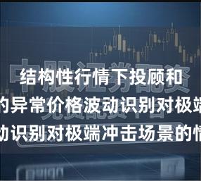 结构性行情下投顾和分析师的异常价格波动识别对极端冲击场景的情
