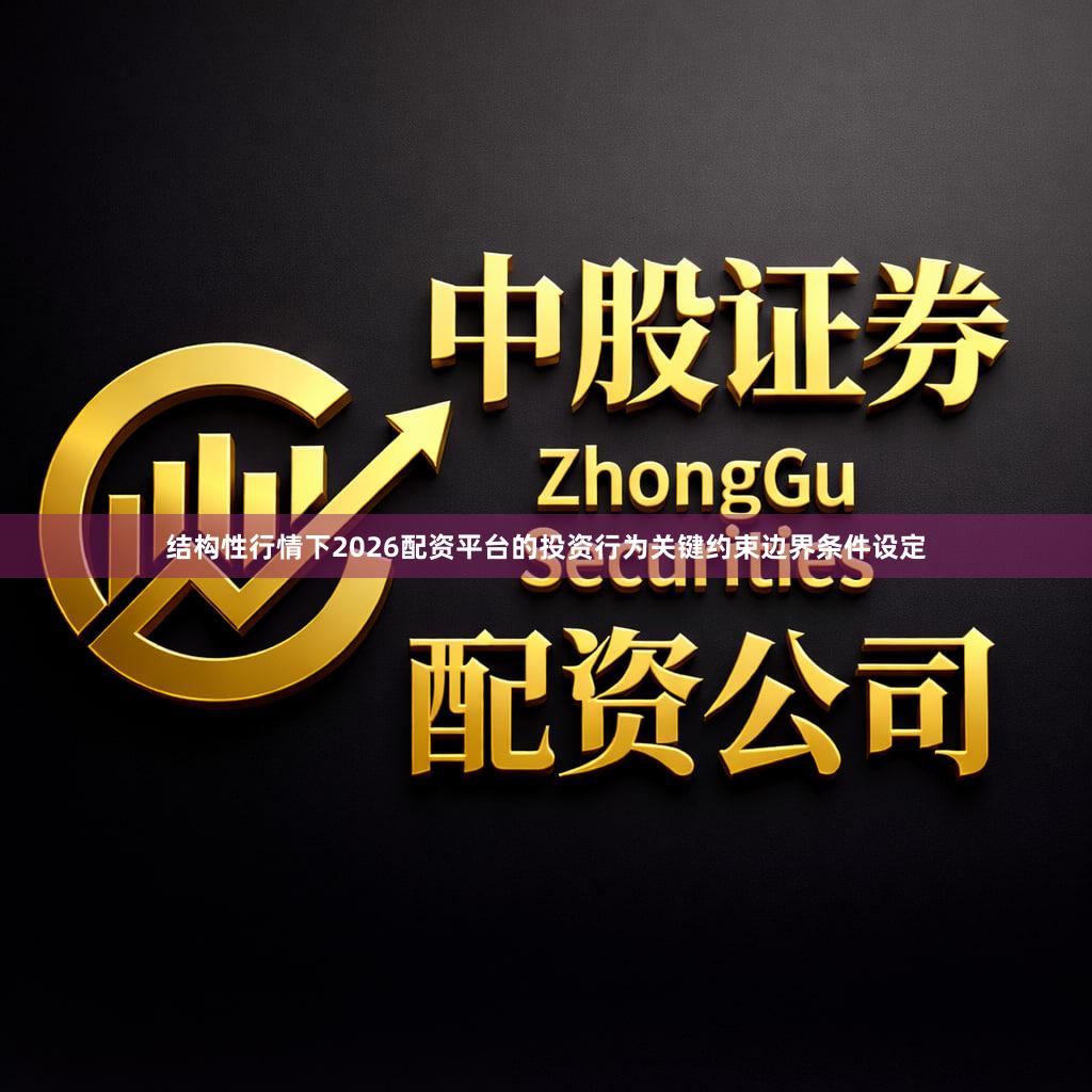 结构性行情下2026配资平台的投资行为关键约束边界条件设定